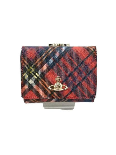 Vivienne Westwood(ヴィヴィアンウエストウッド) / 3つ折り財布/--/RED