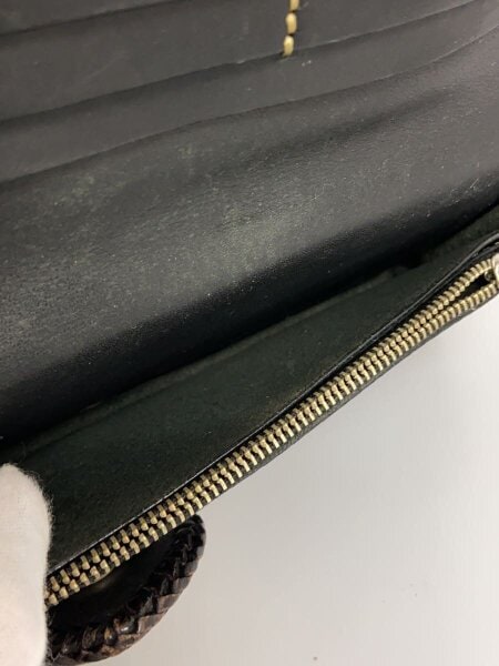 Arif Collection(アリフコレクション) / 長財布/レザー/BLK/無地