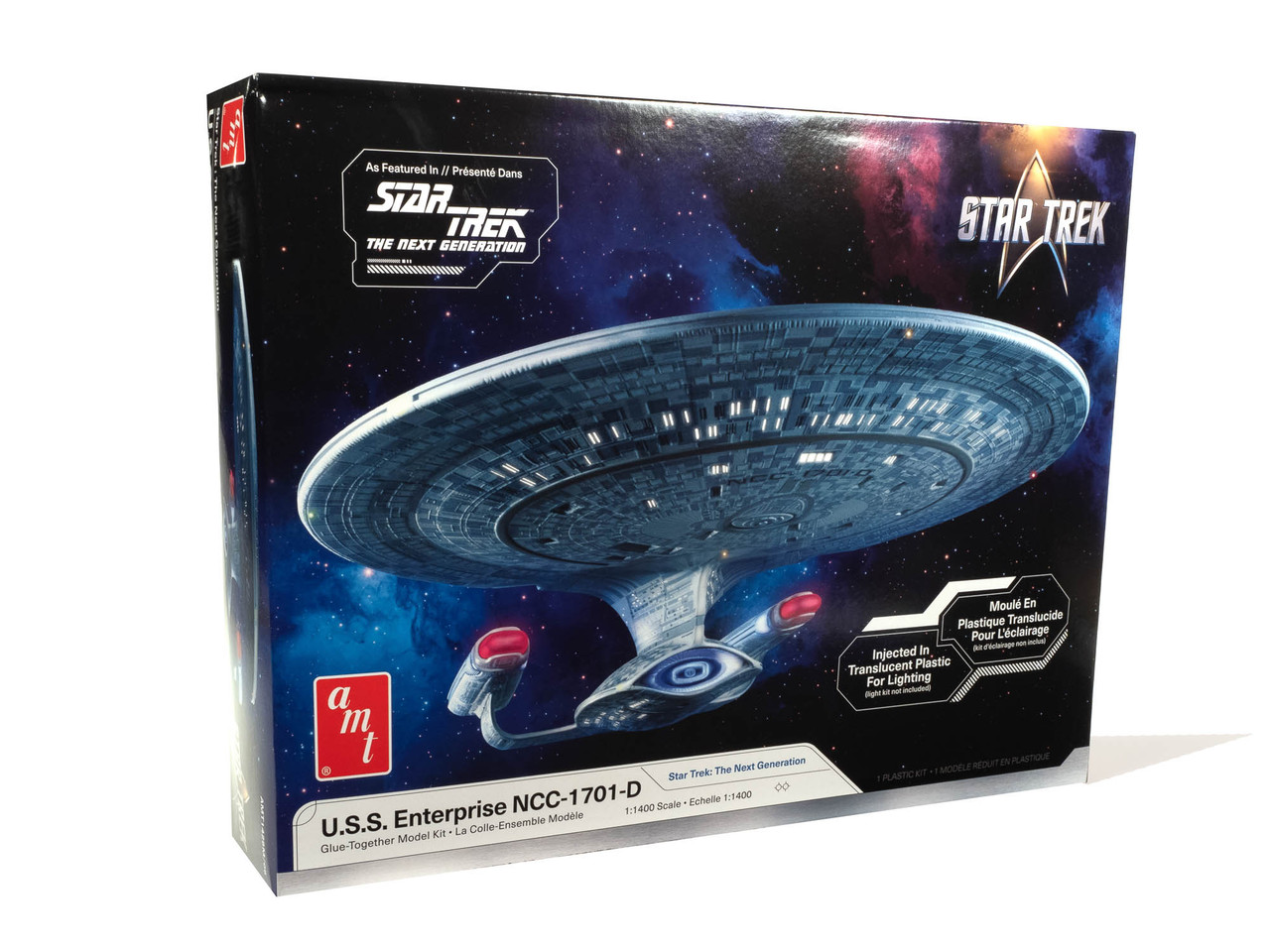 Star Trek TNG USS Enterprise 1701D - 1:1400 scale