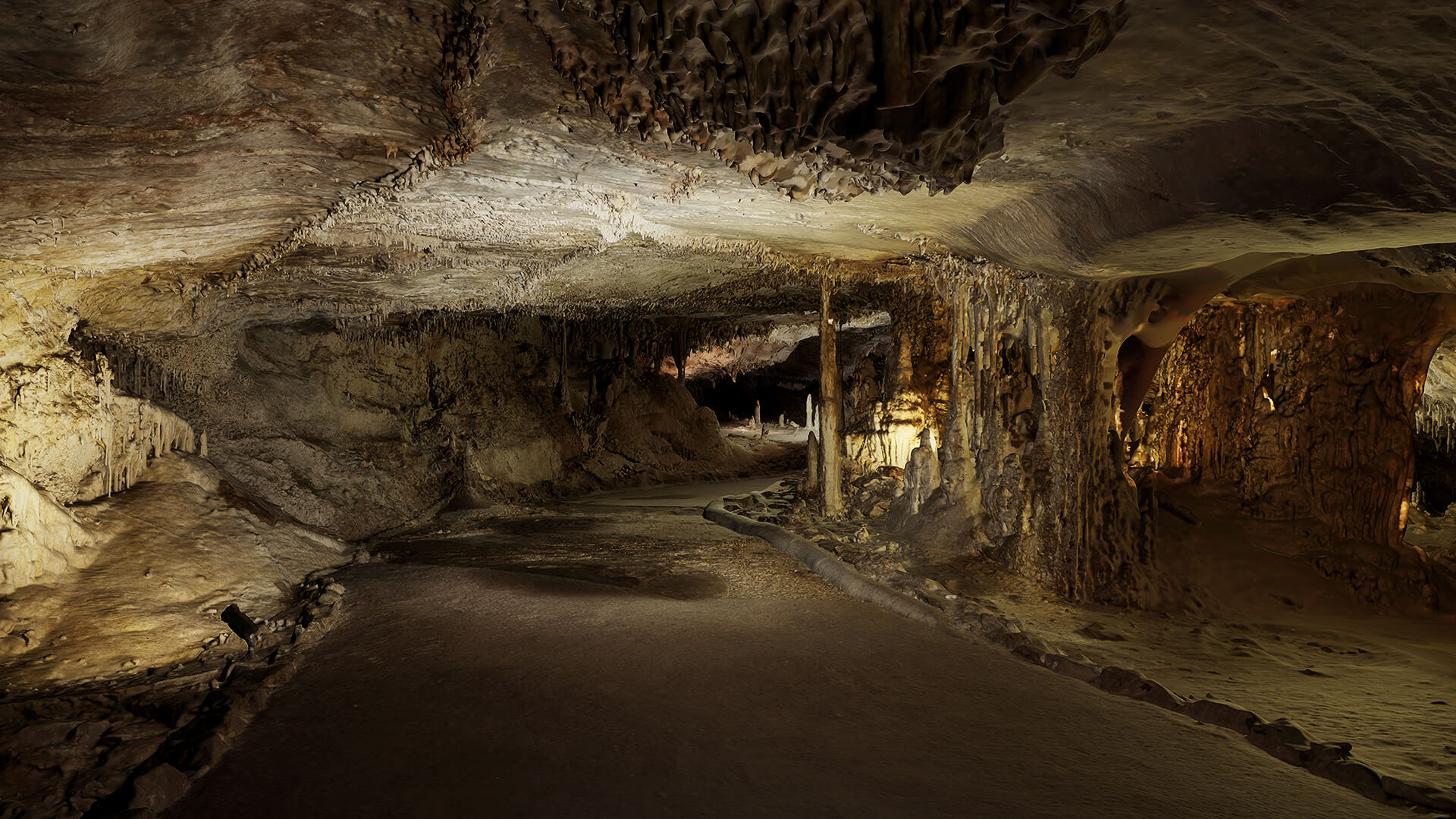 アメリカ国立公園の壮大な洞窟をリアルタイム 3D で探検 - Unreal Engine