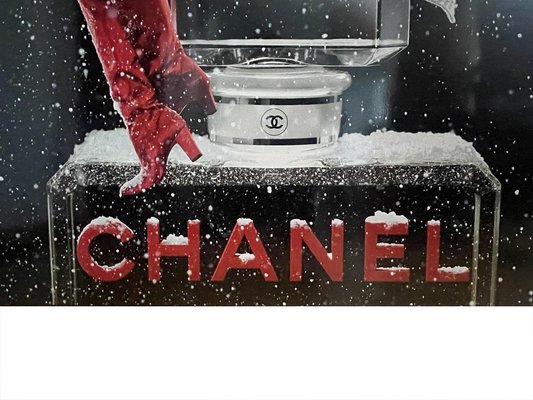 Double-Sided Advertising Sign from Chanel for sale at Pamono