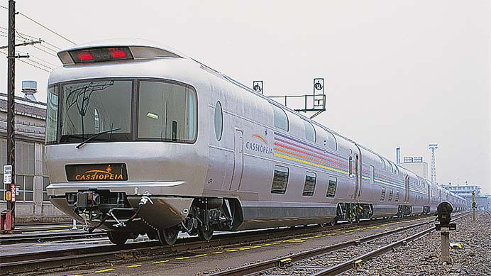 E26系「カシオペア」スロネフE26-1，大宮駅西口「（仮称）桜木PPJ」に