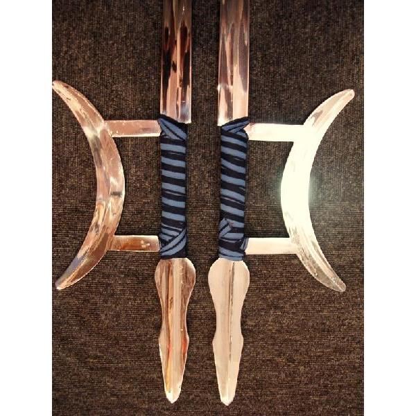 中国武術 双鈎 カンフー 少林寺 三国志 太極拳 武器 送料無料