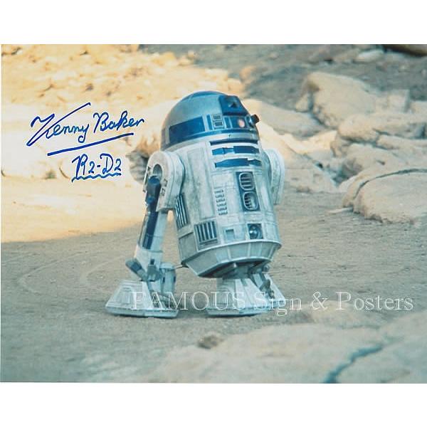 直筆サイン入り写真 R2D2役 スターウォーズ STAR WARS 映画グッズ