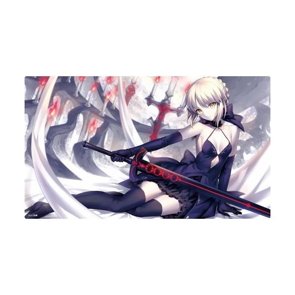 フレシア カードゲームプレイマット ☆『セイバーオルタ最終再臨