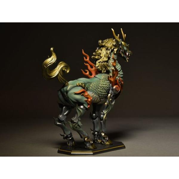 海洋堂 タケヤ式自在置物 麒麟 着彩版 /【Buyee】