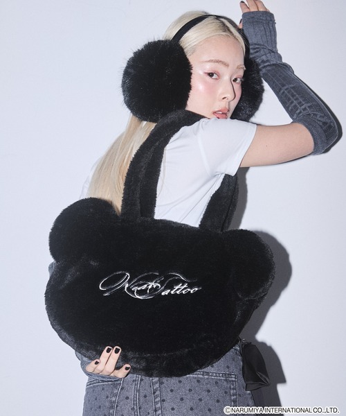 HEART TATTOO | モノトーンナカムラくん フェイスバッグ【ANGEL BLUE