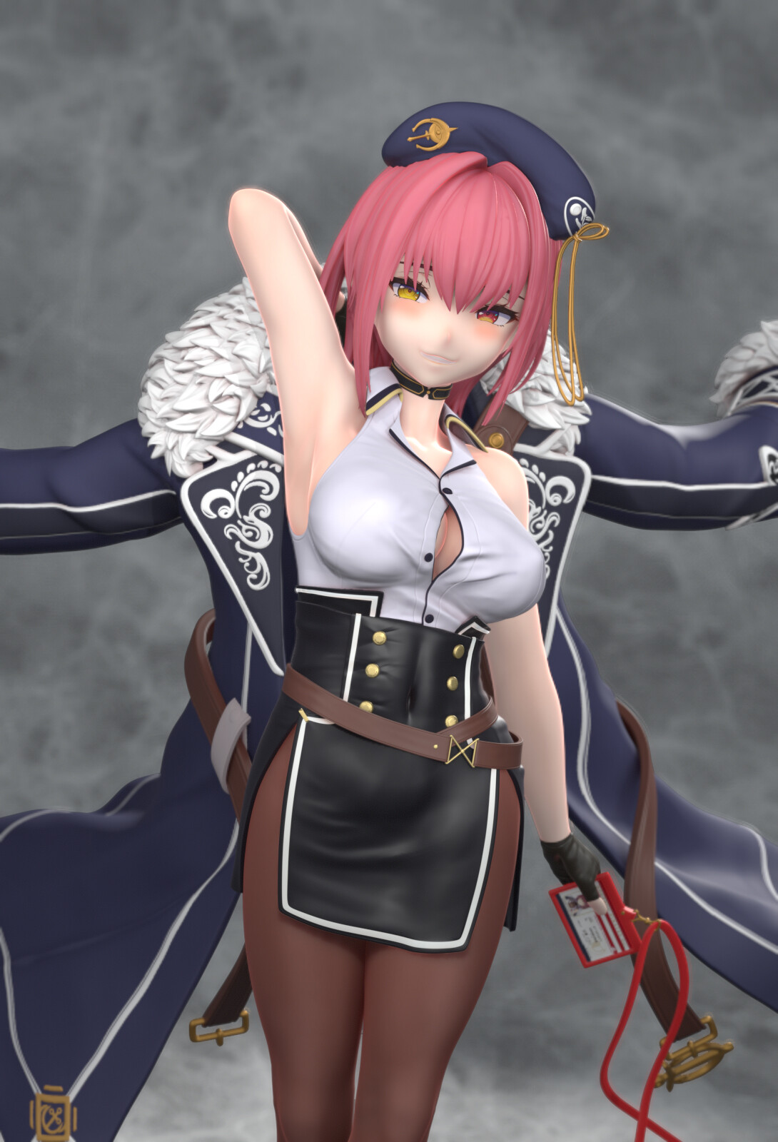 ArtStation - 社長服 マリン船長 デジタルフィギュア