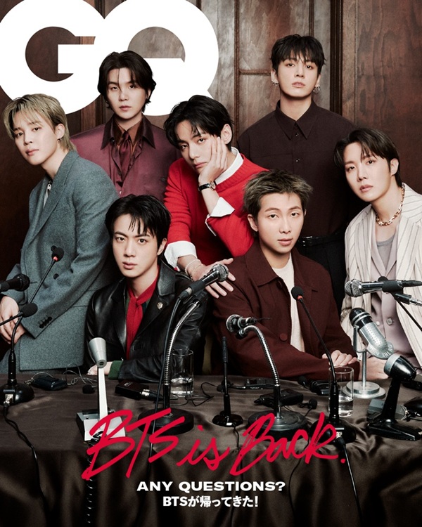 BTS、「GQ JAPAN 2026年4月号」増刊 特別表紙版の表紙に登場。再始動後