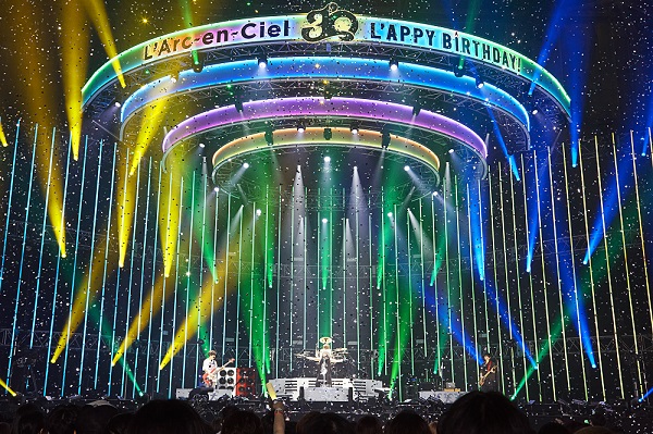 L'Arc～en～Ciel、結成30周年記念ライヴ「L'APPY BIRTHDAY!」2デイズで
