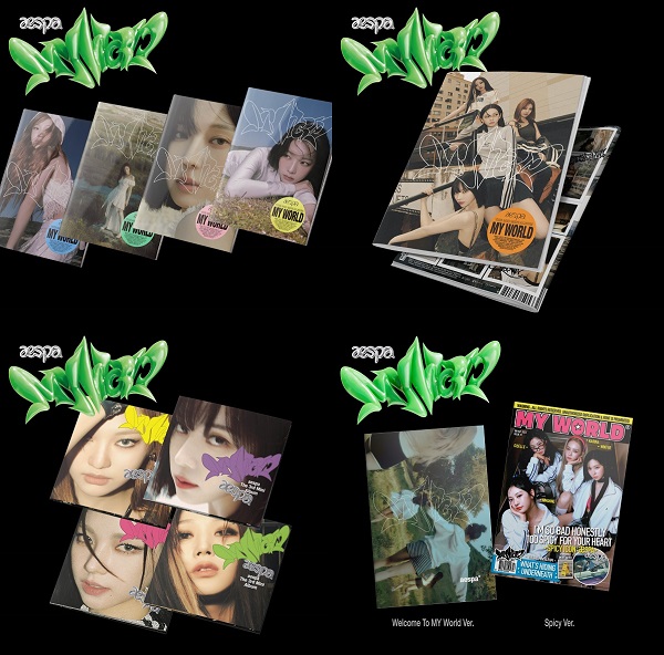 aespa｜韓国3枚目のミニアルバム『MY WORLD』でカムバック！ - TOWER