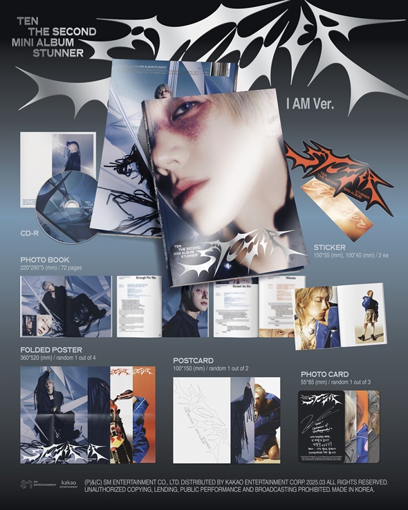 TEN (NCT/WayV) セカンドミニアルバム『STUNNER』2025年3月リリース