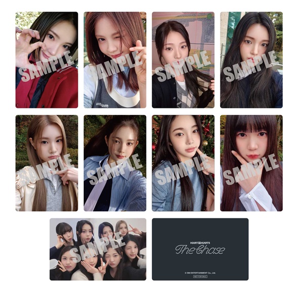 hearts2hearts 中国kms 杭州 当選者限定トレカ 8枚セット