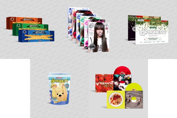 LE SSERAFIM ファーストシングル『SPAGHETTI』2025年10月リリース！ LP