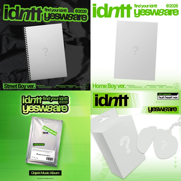 idntt『yesweare』2026年1月リリース！Street Boy/Home Boy ver.対象
