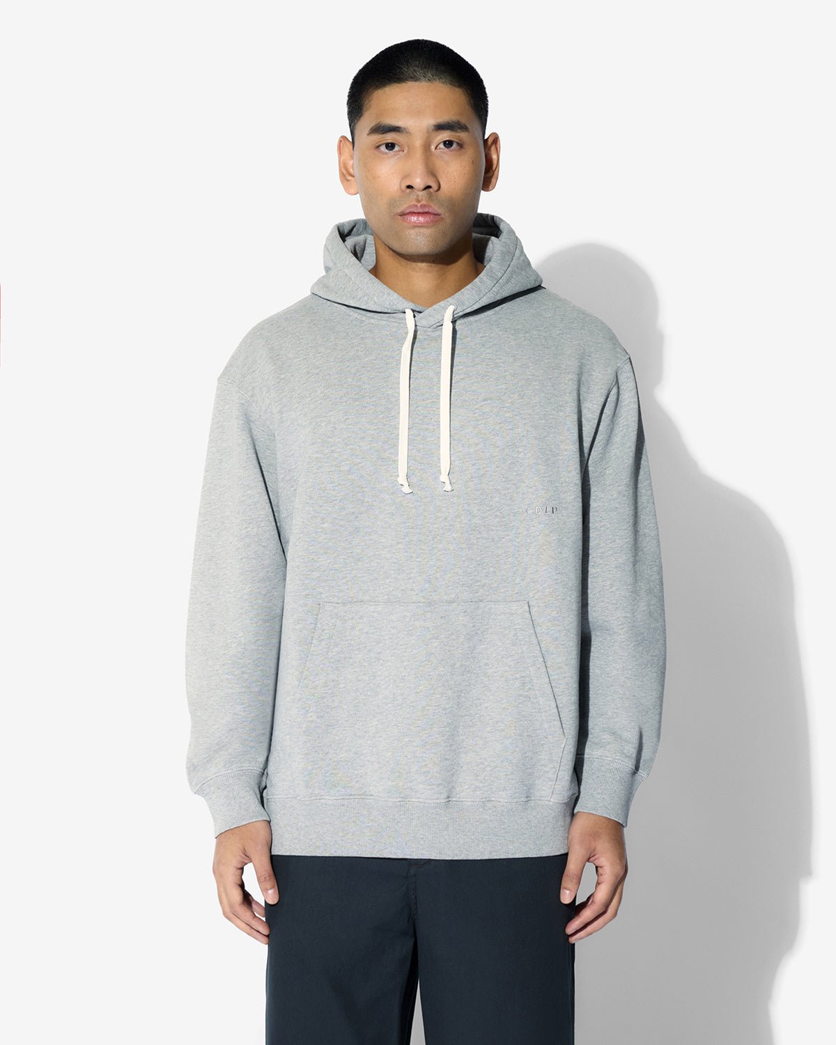 Men's Hoodie in Grey Melange | Shop now – CDLP