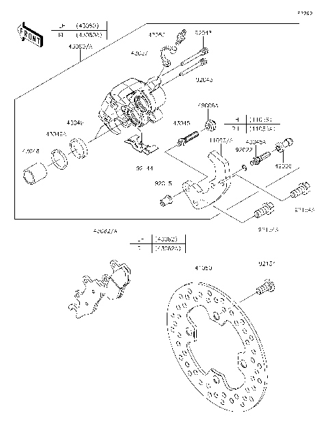 2022 Kawasaki Utility Vehicles Parts-Finder Diagrams | Factory