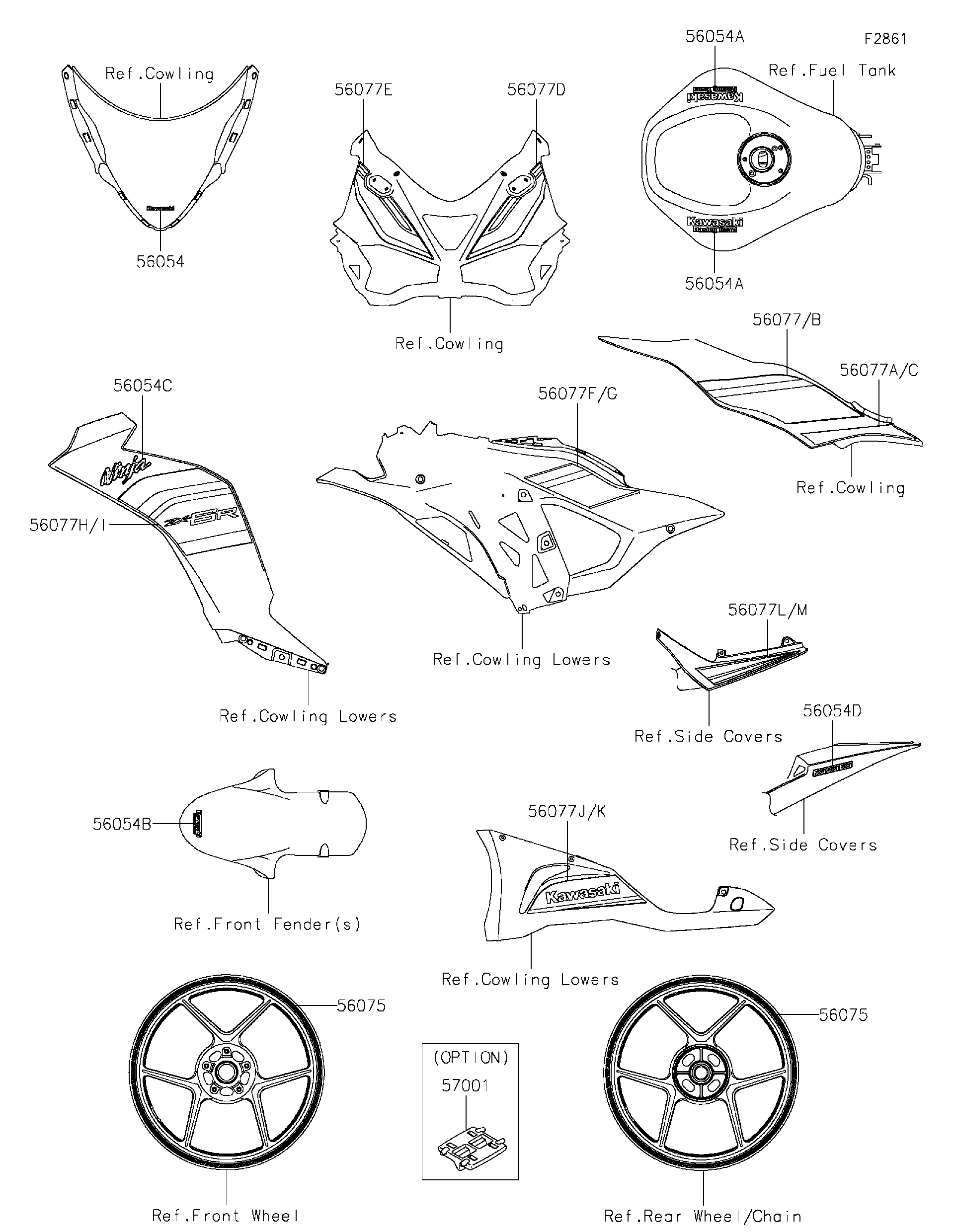 2026 Kawasaki Motorcycles Parts-Finder Diagrams | Mt. Holly