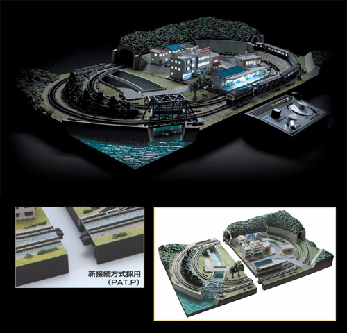 完成ジオラマコース基本セット【東京マルイ】 鉄道模型Zゲージ