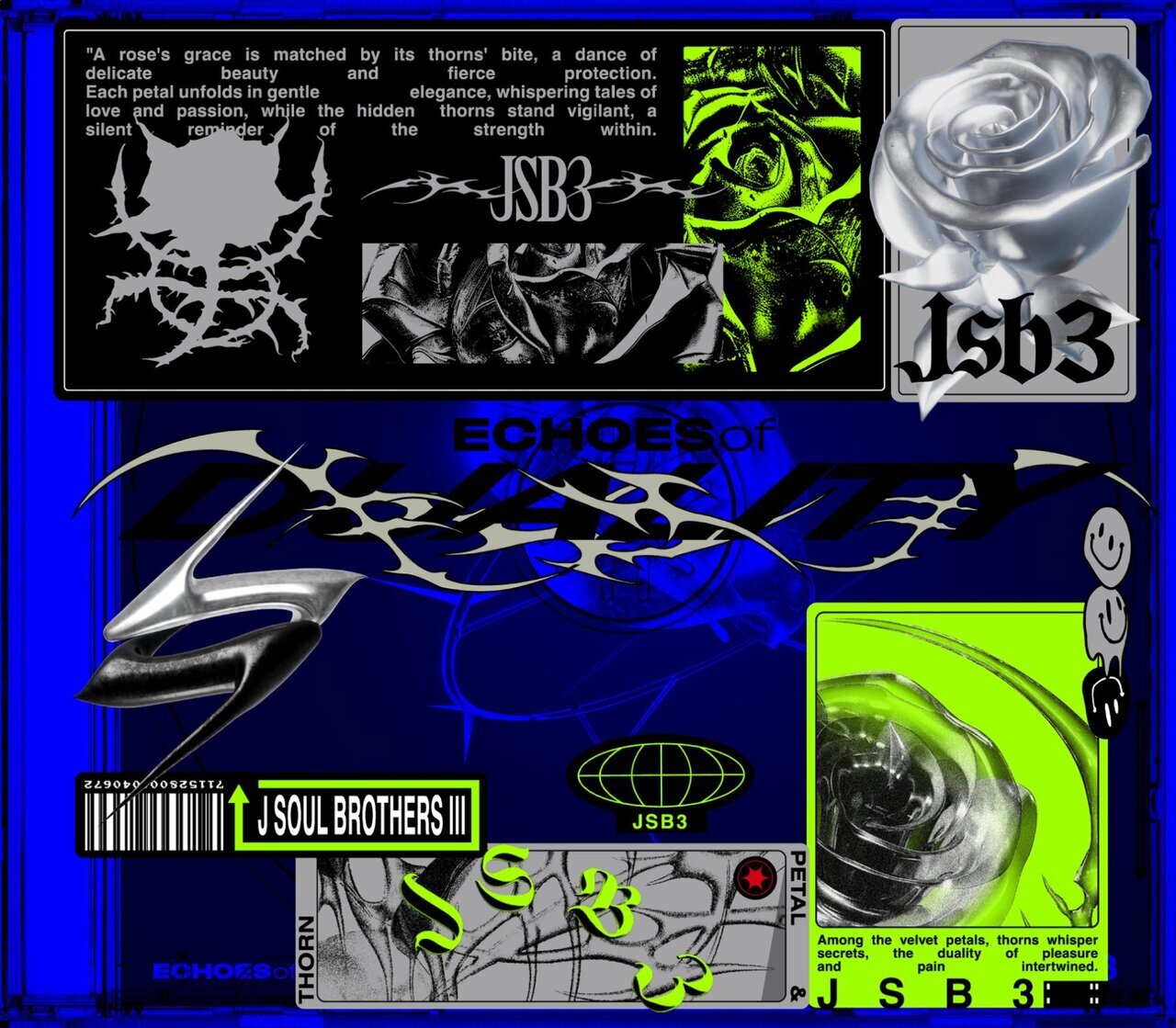 三代目 J SOUL BROTHERS NEW ALBUM『ECHOES of DUALITY』 2024/11/13