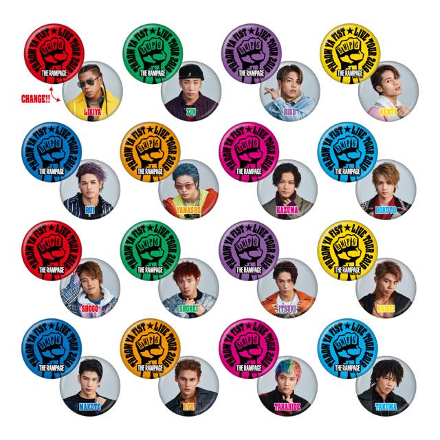 THE RAMPAGE LIVE TOUR 2019 “THROW YA FIST” TOUR GOODS 詳細ページ