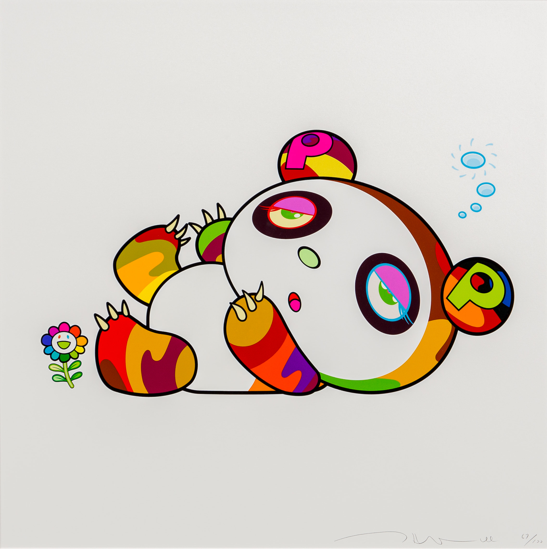 村上 隆 Takashi Murakami パンダちゃん、眠い眠い。 | ONLINE STORE