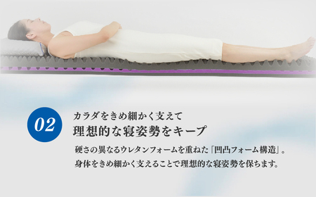 マットレス】昭和西川 ムアツ スタンダードレギュラー シングル