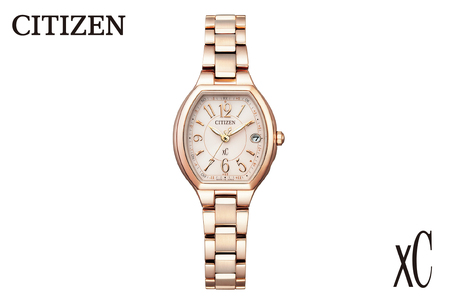 CITIZEN】 クロスシー ES9365-54W 腕時計 レディース ピンクゴールド