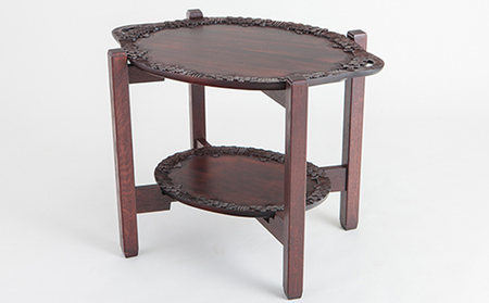 軽井沢彫り1〜2人がけテーブル