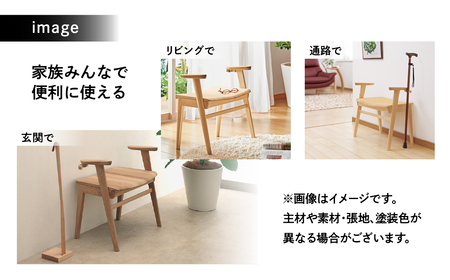 カリモク家具『スツール』CU1107 [1044] 無垢 家具 国産 イス オーク