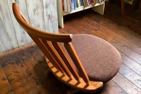 ゆらゆら座椅子／WOOD SKETCH のゆれる座椅子【家具工房ウッドスケッチ