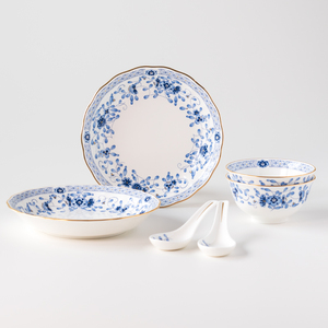 中華 セット NARUMI 食器 ペア クープ スープ皿 ボウル スプーン 三重