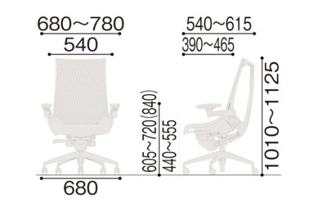 オフィスチェア イトーキ アクトチェア 【ネイビーブルー】 【EI019W