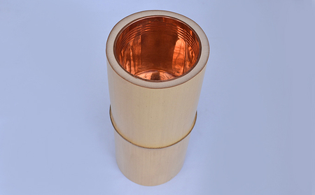 寸胴 寸渡 竹製 晒 φ10～13 H30cm 生け花用 生け花 花瓶 花器