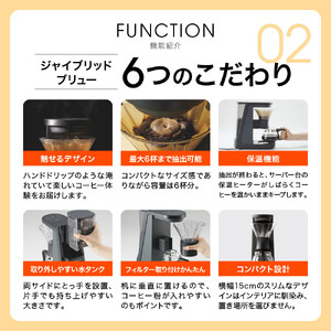 タイガー魔法瓶 コーヒーメーカー ADF-A060KO オニキスブラック