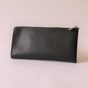 申込受付後 生産】ジャパンレザー 本格牛革使用 本革長財布(ダーク