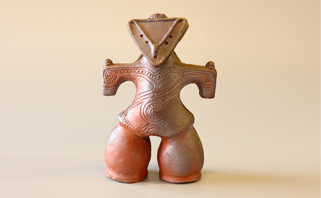 土偶 国宝土偶「仮面の女神」（長野県 茅野市尖石縄文考古館蔵