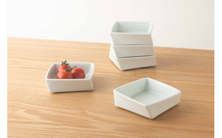 橋本夕紀夫デザイン】 Hineri 捻り深皿 5枚セット【KIHARA】有田焼 器