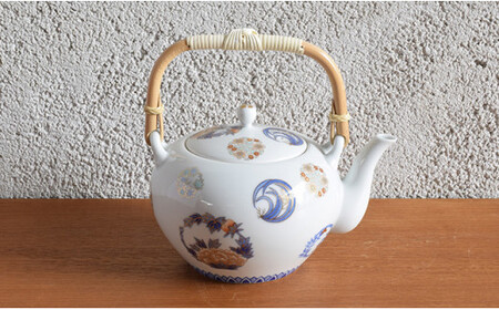 深川製磁 【有田焼】染錦花丸紋 土瓶茶器揃 A500-25 | 佐賀県有田町