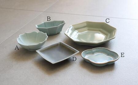 高評価☆】有田焼 人気 ニュアンスカラー5点セット 【まるふく】 八角