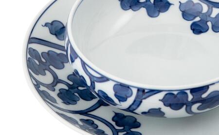 源右衛門窯 染付唐草文 組皿 器 食器 皿 伝統的文様 皿 唐草文様