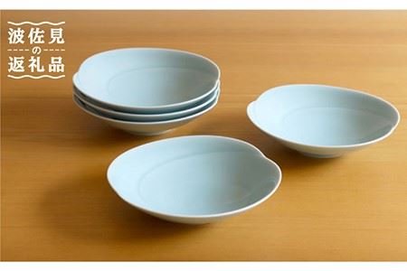 大感謝祭対象】【白山陶器】【グッドデザイン賞受賞】ともえ浅鉢（中