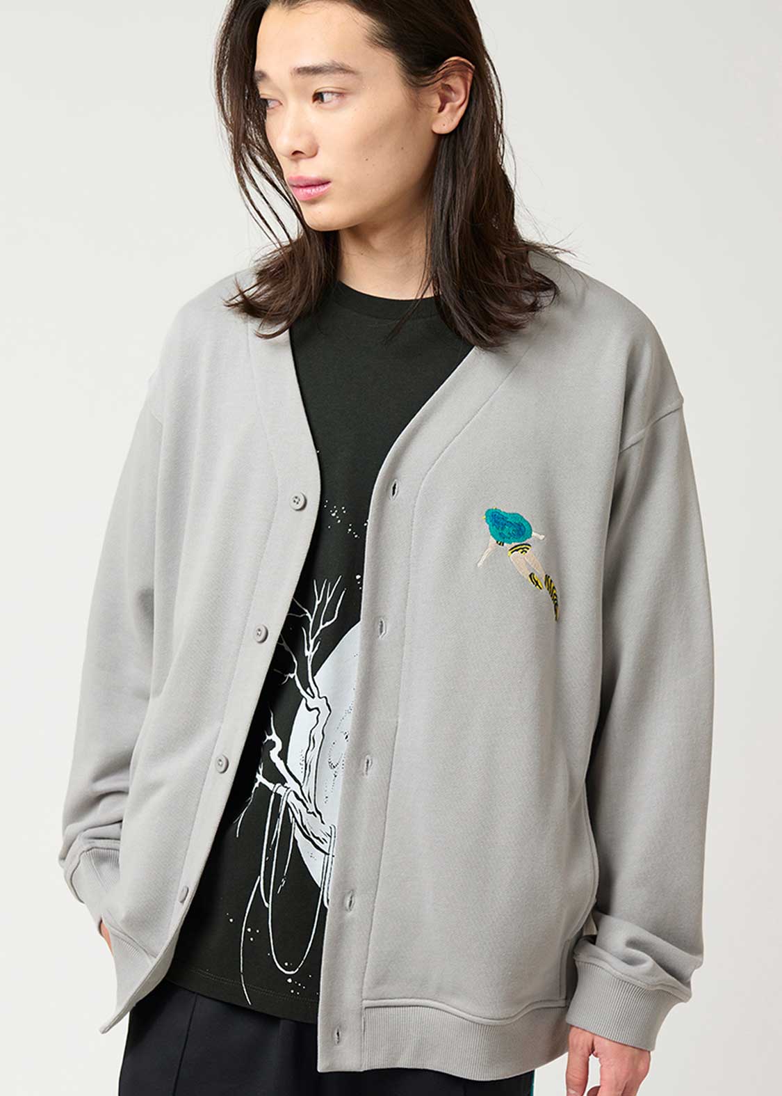 ラム&テン｜スウェットカーディガン｜ユニセックス｜グラニフ(graniph