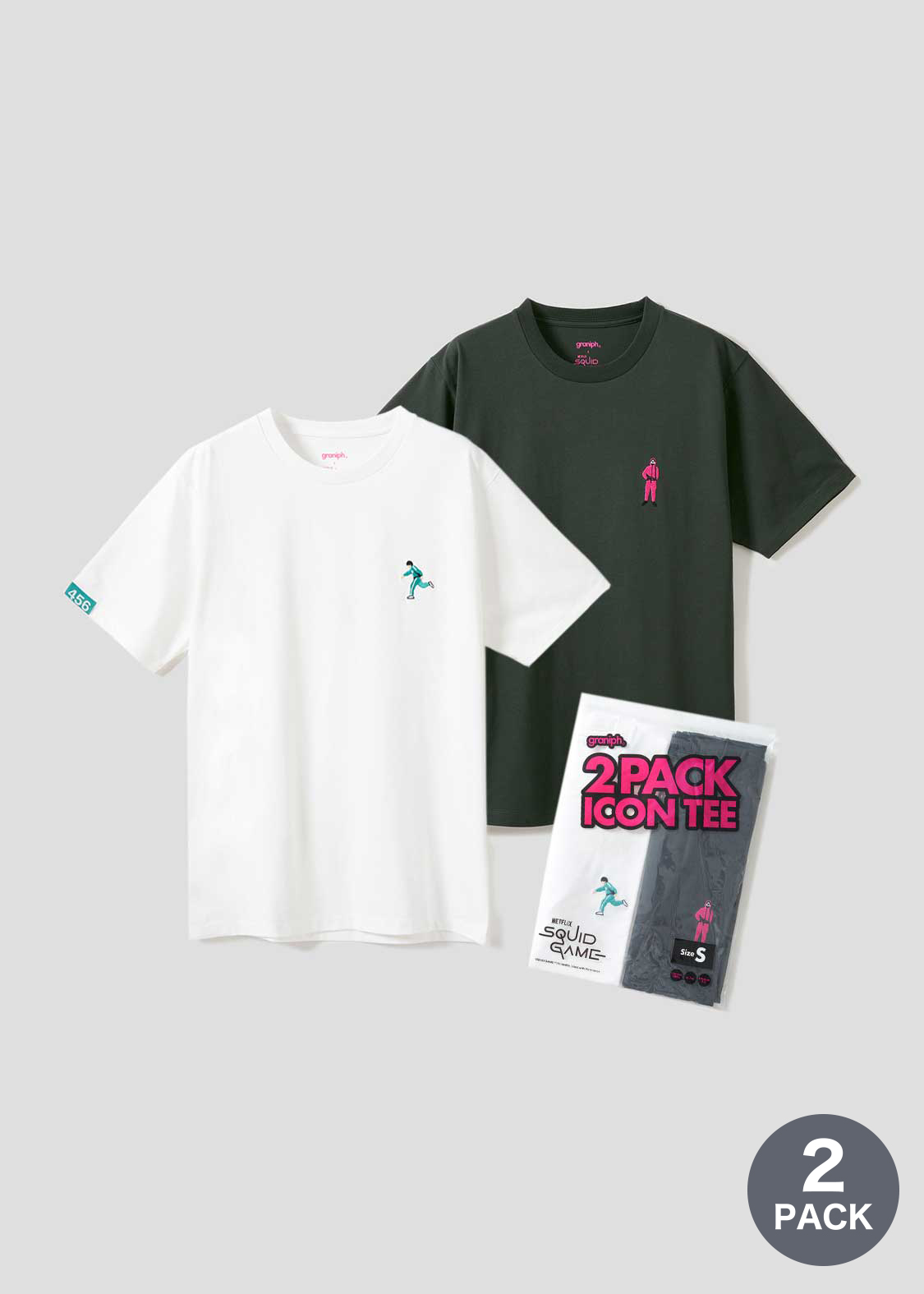デスゲーム｜2パックアイコンTシャツ｜ユニセックス｜グラニフ(graniph