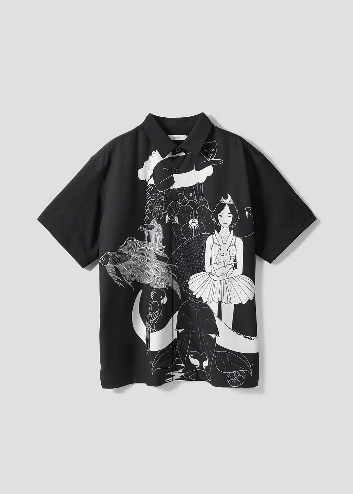 ファンクラブ｜ビッグシルエット半袖シャツ｜ユニセックス｜グラニフ