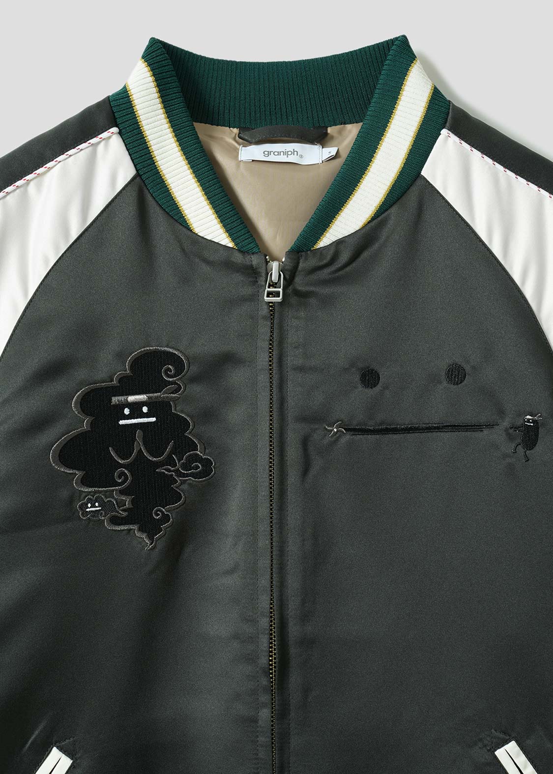 ビューティフルシャドーシノビ｜スカジャン｜ユニセックス｜グラニフ