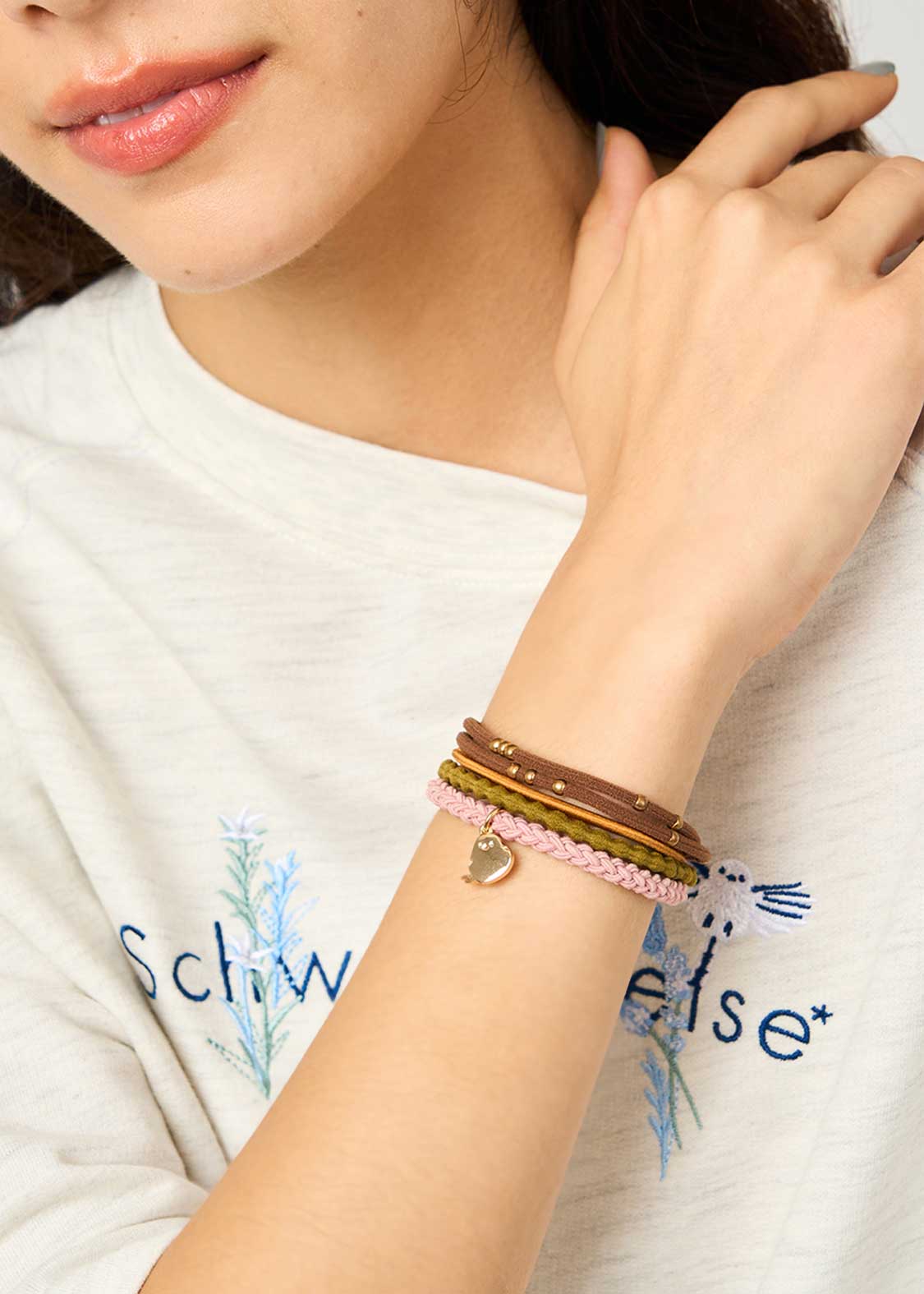 シマエナガ｜ヘアゴムセット｜ユニセックス｜グラニフ(graniph)公式