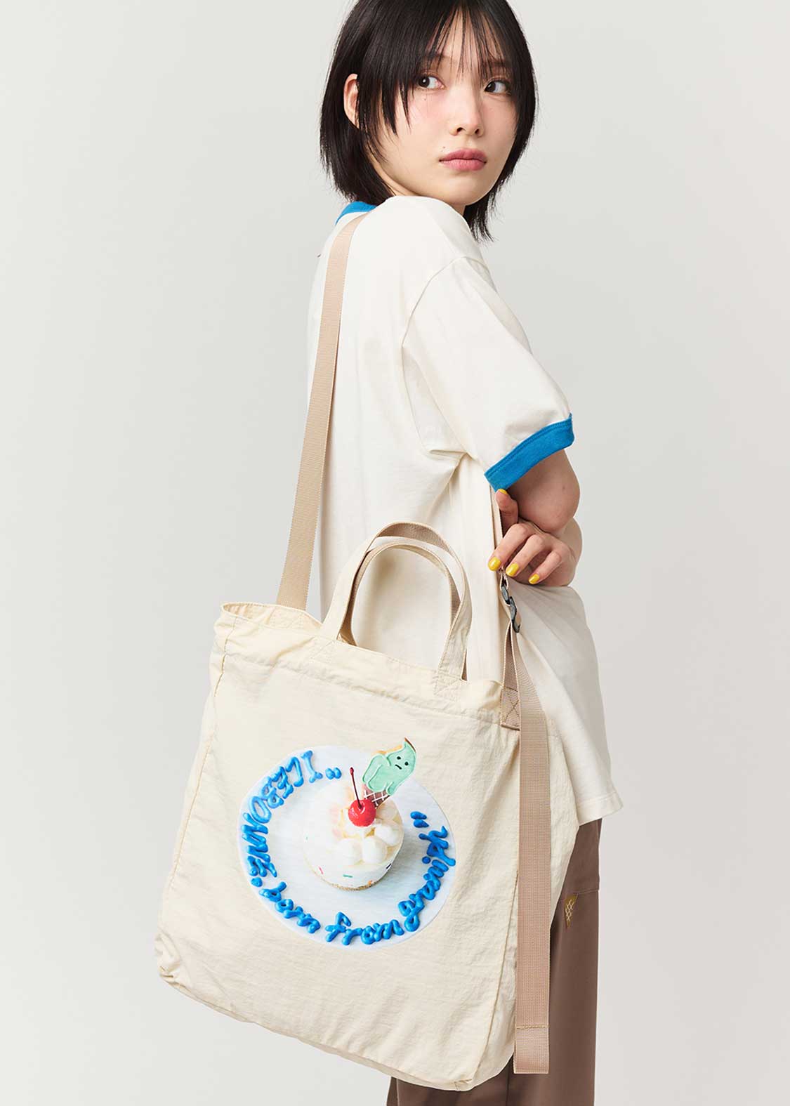 アイスボン｜ナイロン2WAYトートバッグ｜ユニセックス｜グラニフ