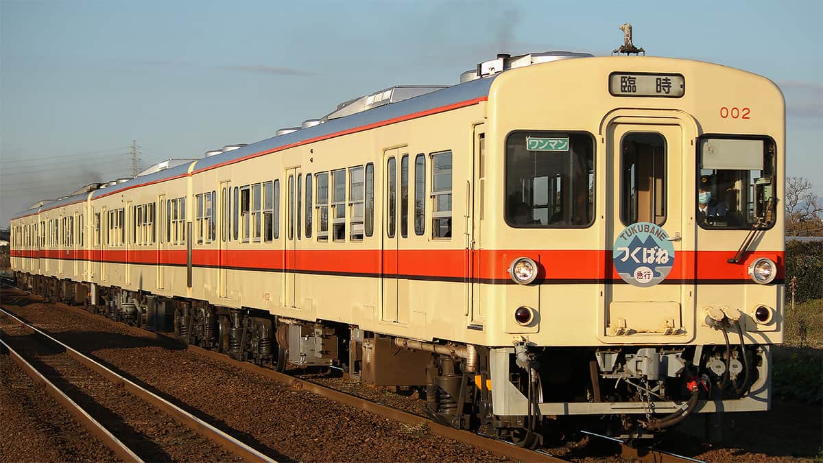 関東鉄道常総線で「急行つくばね」ヘッドマーク付き臨時列車｜鉄道