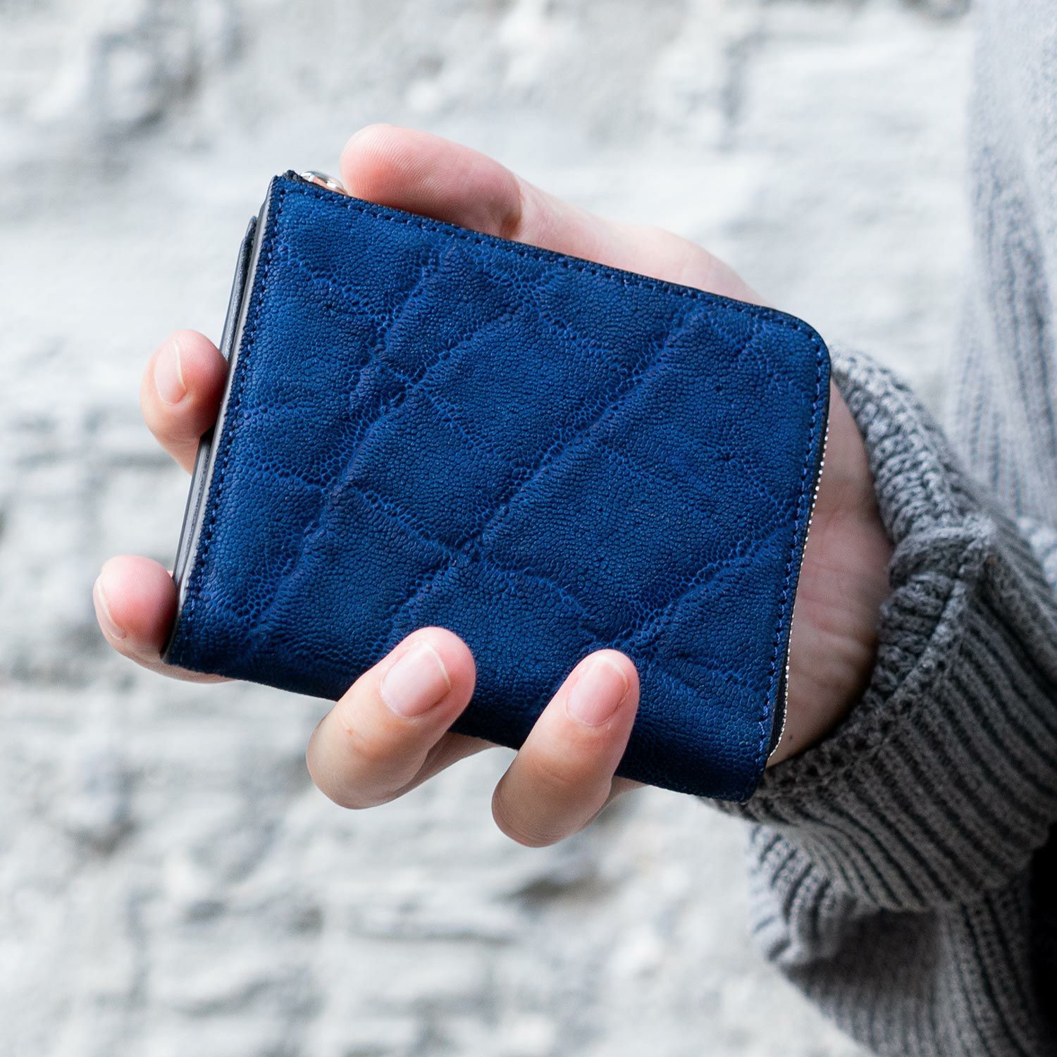 エレファントレザー LFスマートウォレット（L字ファスナー薄型財布